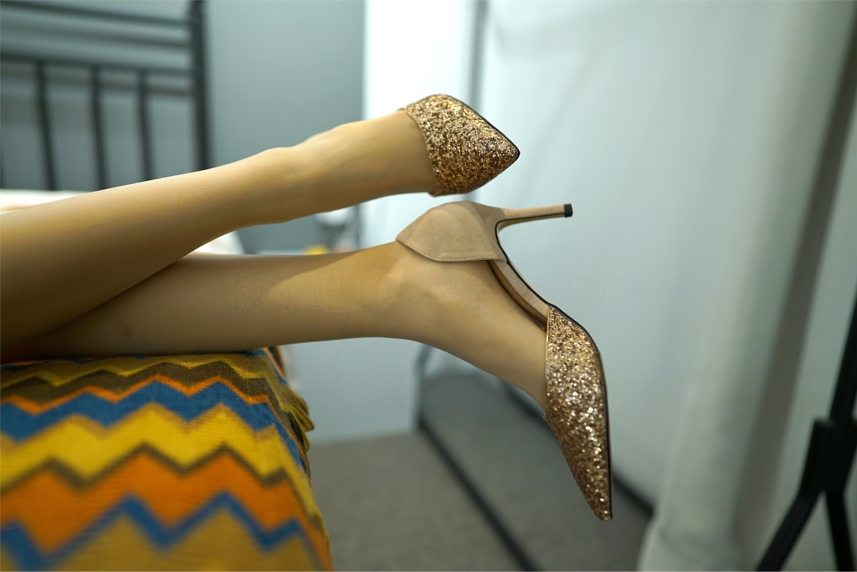 KittyWawa袜小喵  KT138《撩人粉》